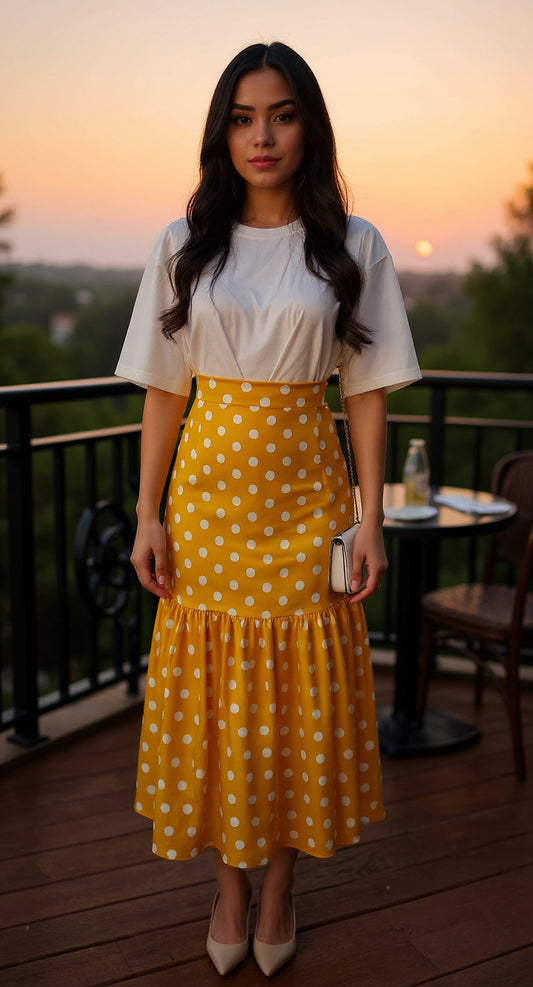 Falda con lunares / AO80 image 1