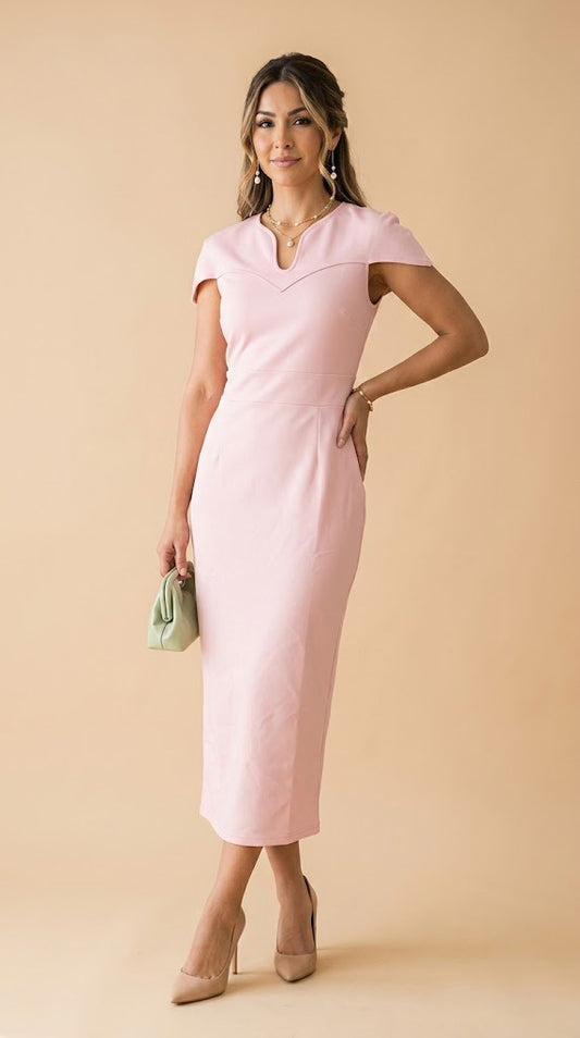 Vestido rosa / AO115