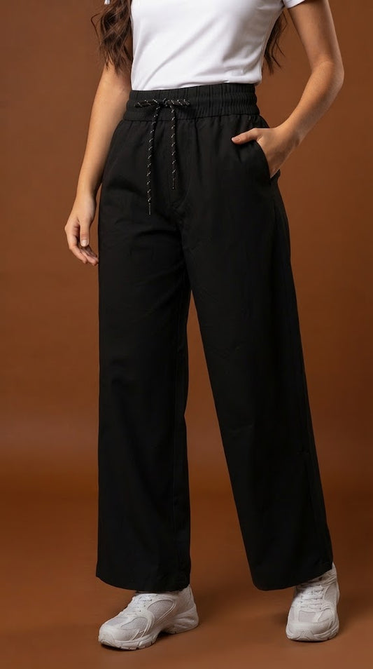 Pantalón Palazzo Negro Clásico / ANE1001-43