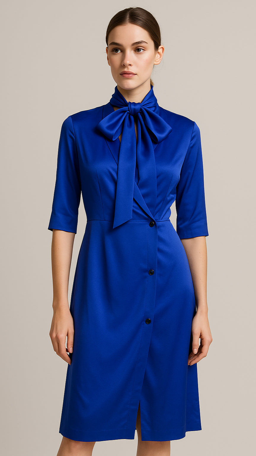 Vestido Azul Marca AOMEI /AO153 image 0