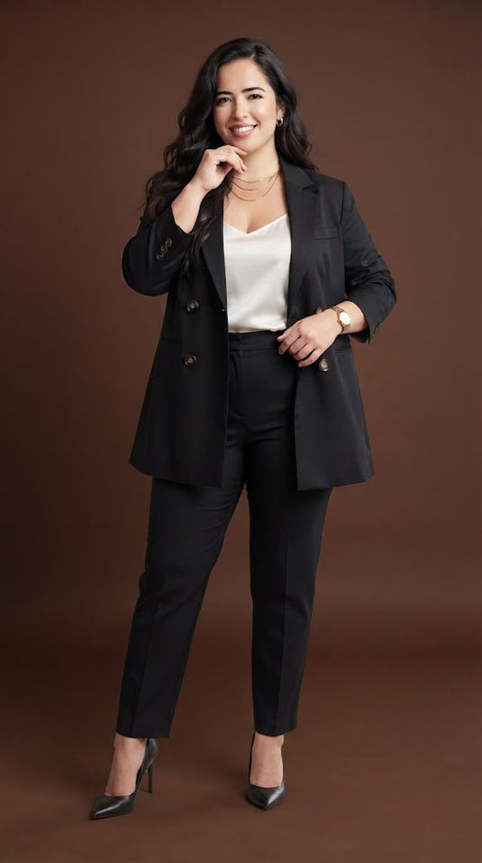 Blazer Largo Cruzado / ANBL2682