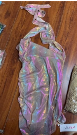 Vestido arcoíris D&M / V389 image 3