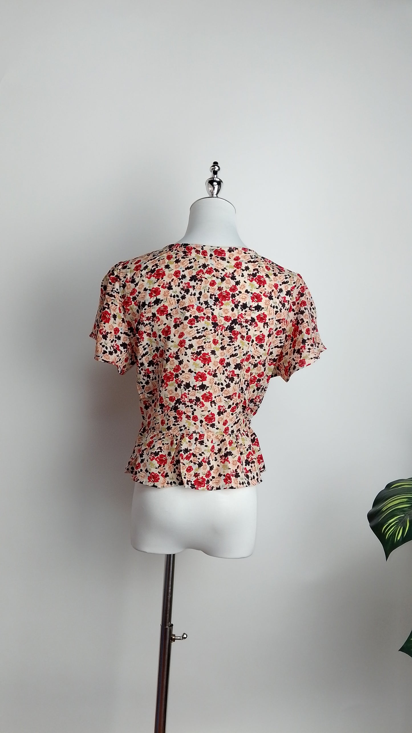 Blusa estampada floral casual / ANB11