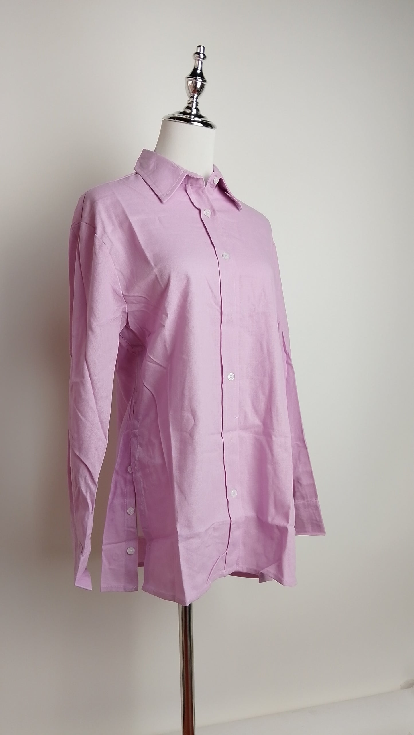 Blusa clásica lavanda / ANB26012