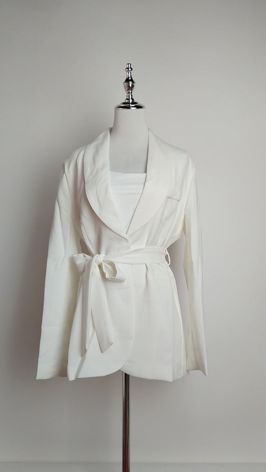 Blazer blanco ejecutivo – ANBL2605