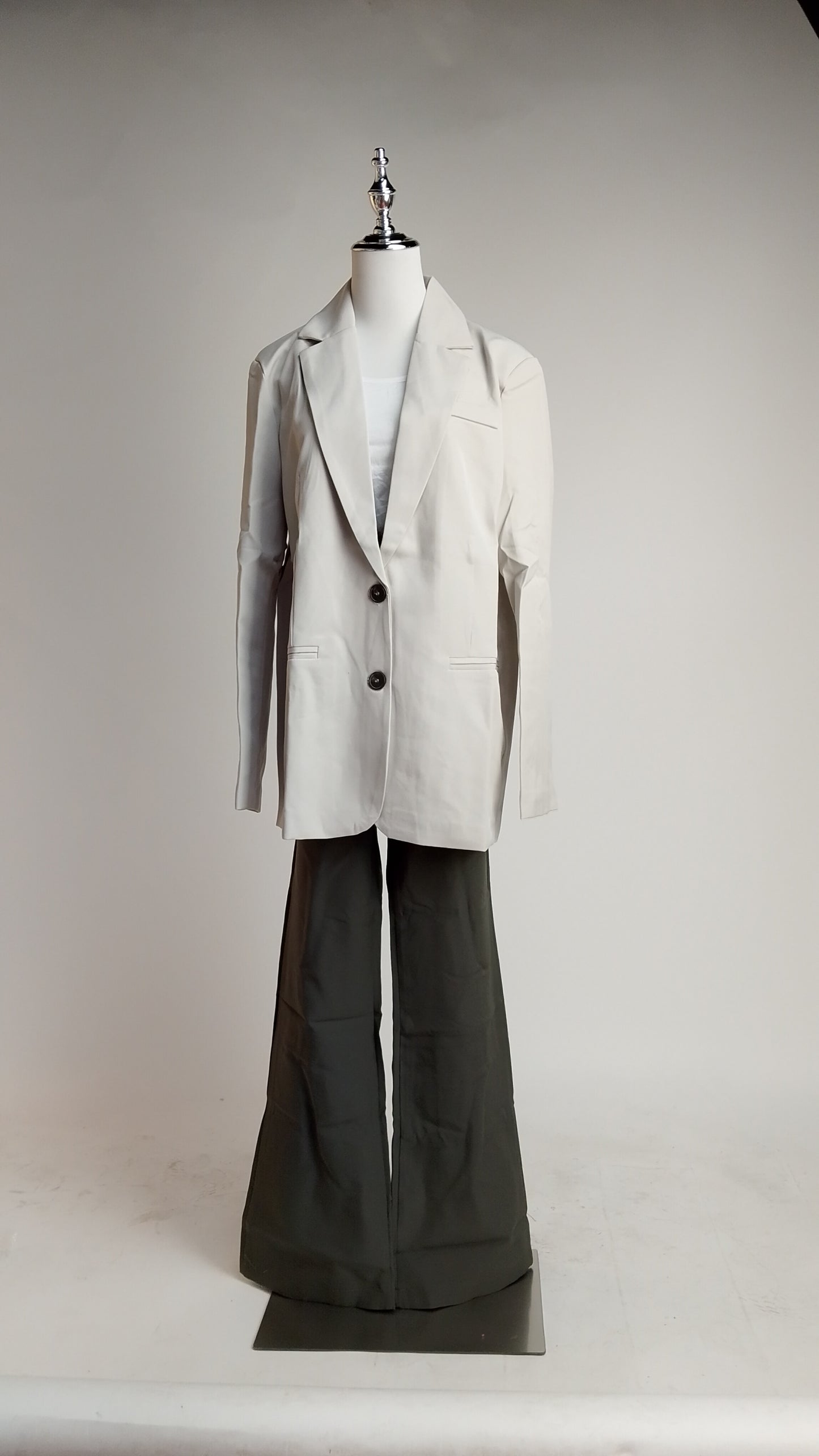 Blazer Oversized Ivory Elegance/ ANBL2663