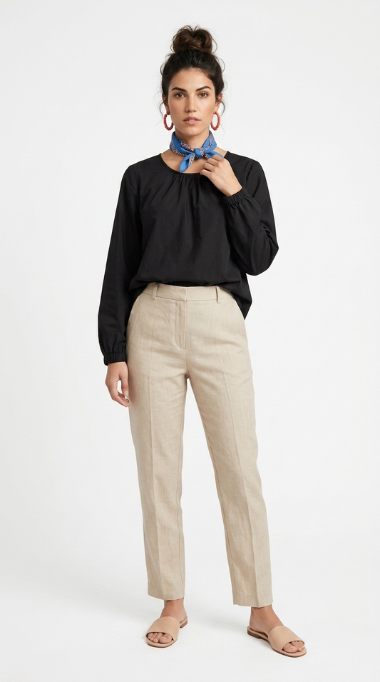 Blusa negra / L89A