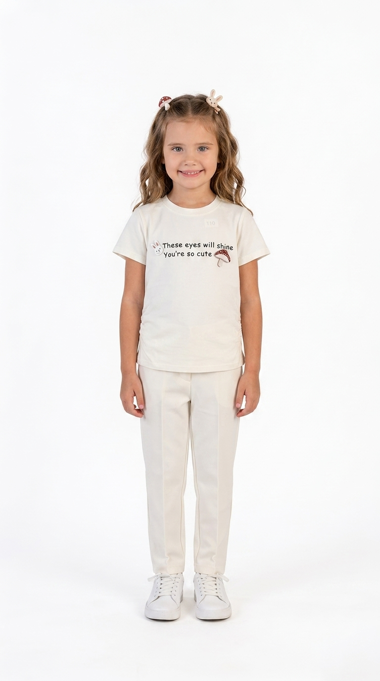 Camiseta Blanca Casual / ANK14