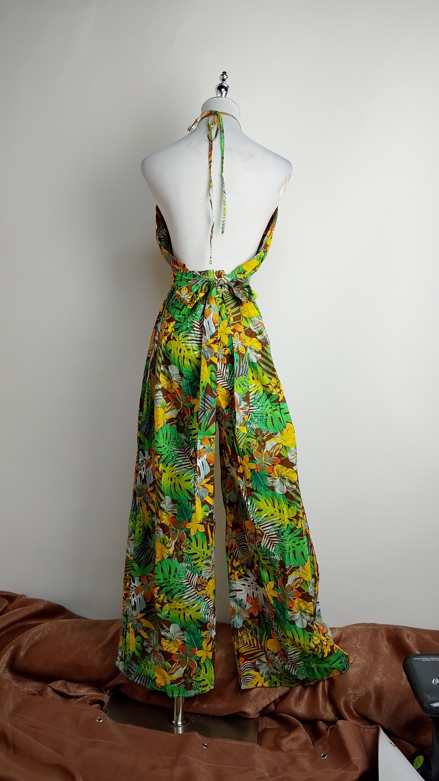 Enterizo verde tropical / ANJ01