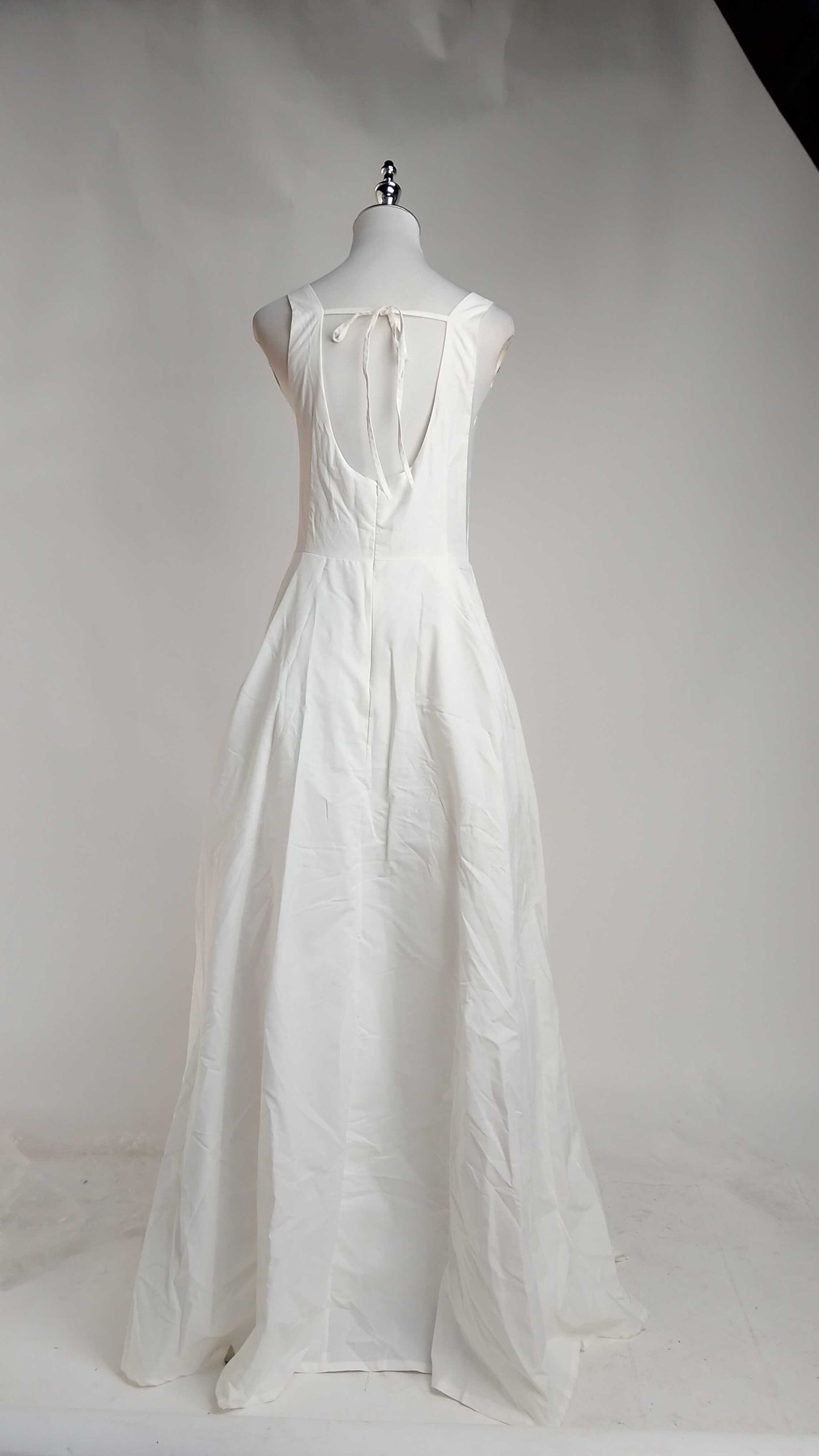 Vestido Blanco Largo D&M / V441