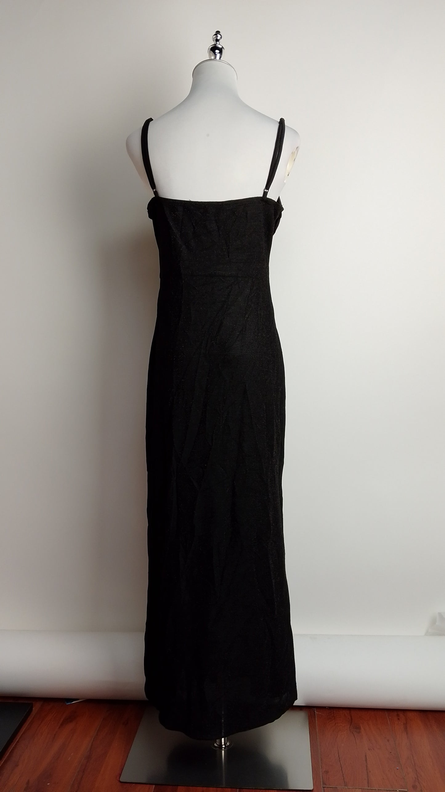 Vestido Largo Negro Clásico / SH76