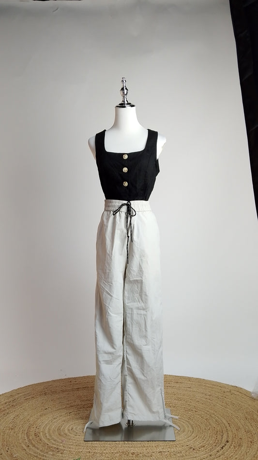 Pantalón blanco wide leg / ANE1001-34