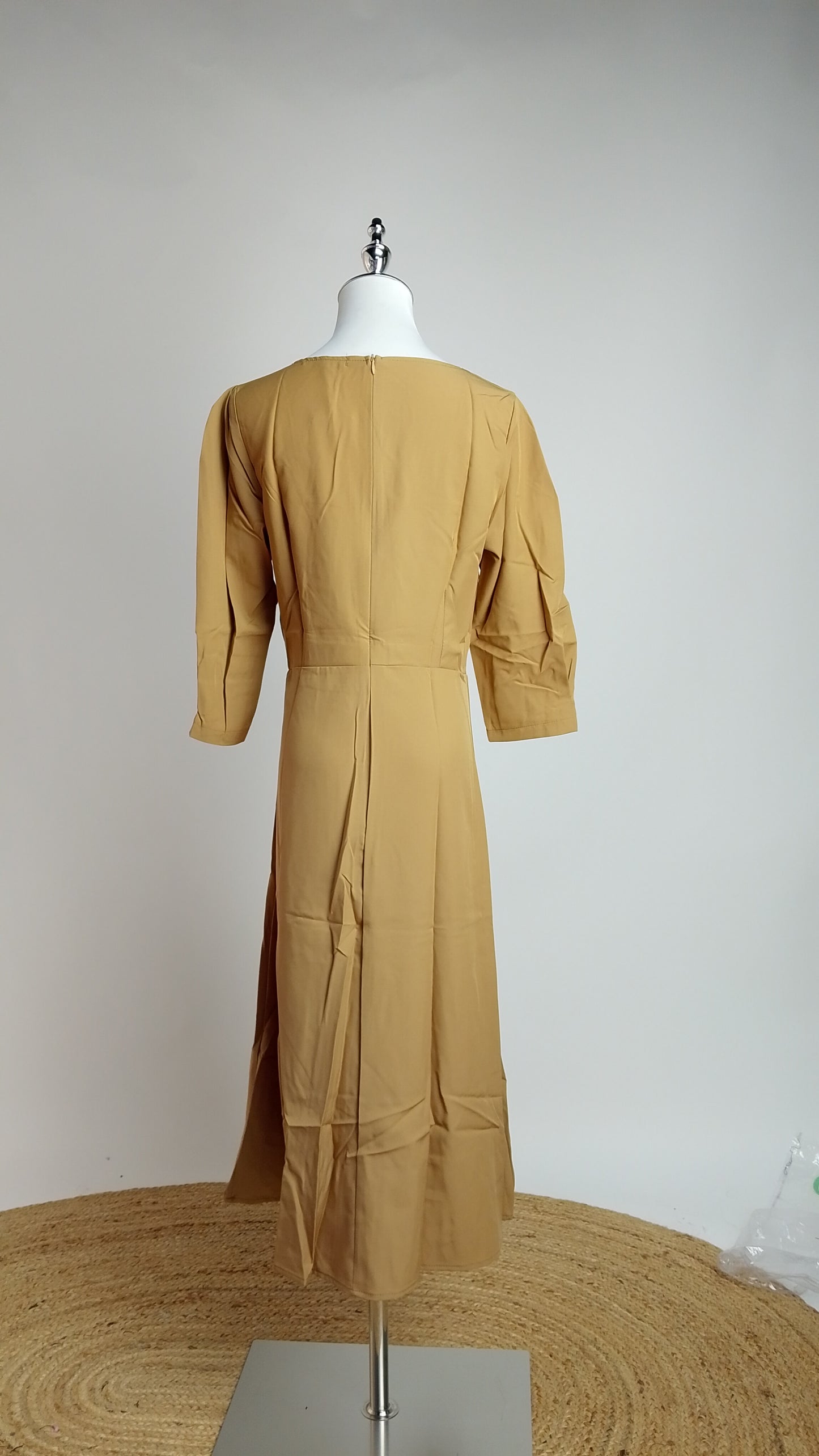 Vestido Midi Camel / L59A