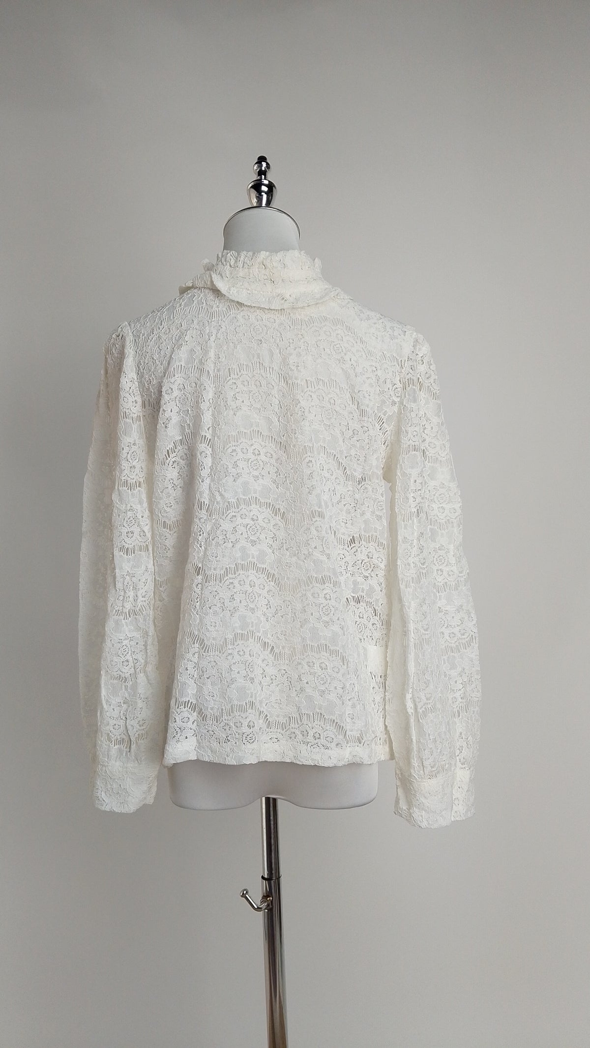 Blusa Texturizada con Encaje / ANB26033
