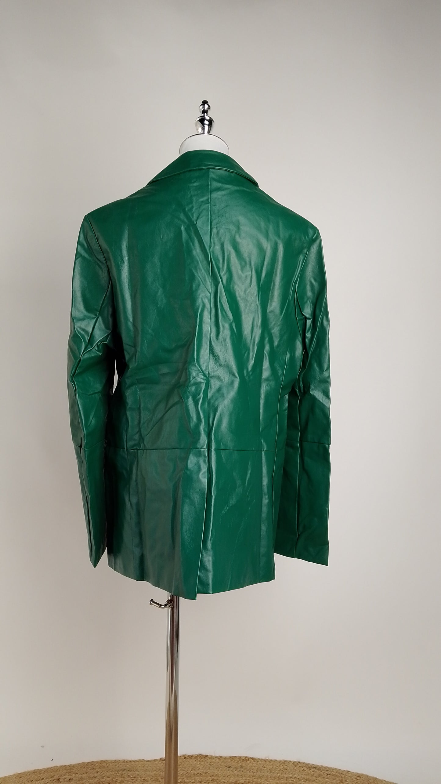 Blazer Verde Oscuro Casual Elegante / ANBL2628