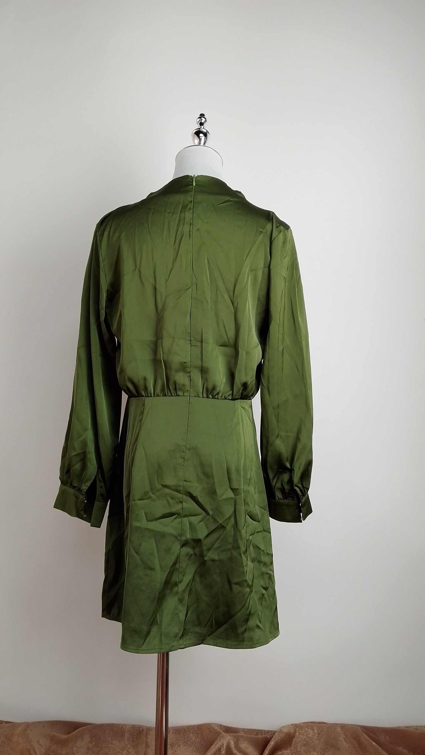 Vestido Verde Militar / ANU12