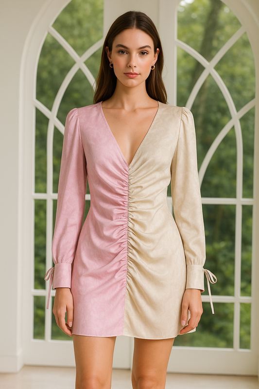 Vestido dos tonos D&M / V404