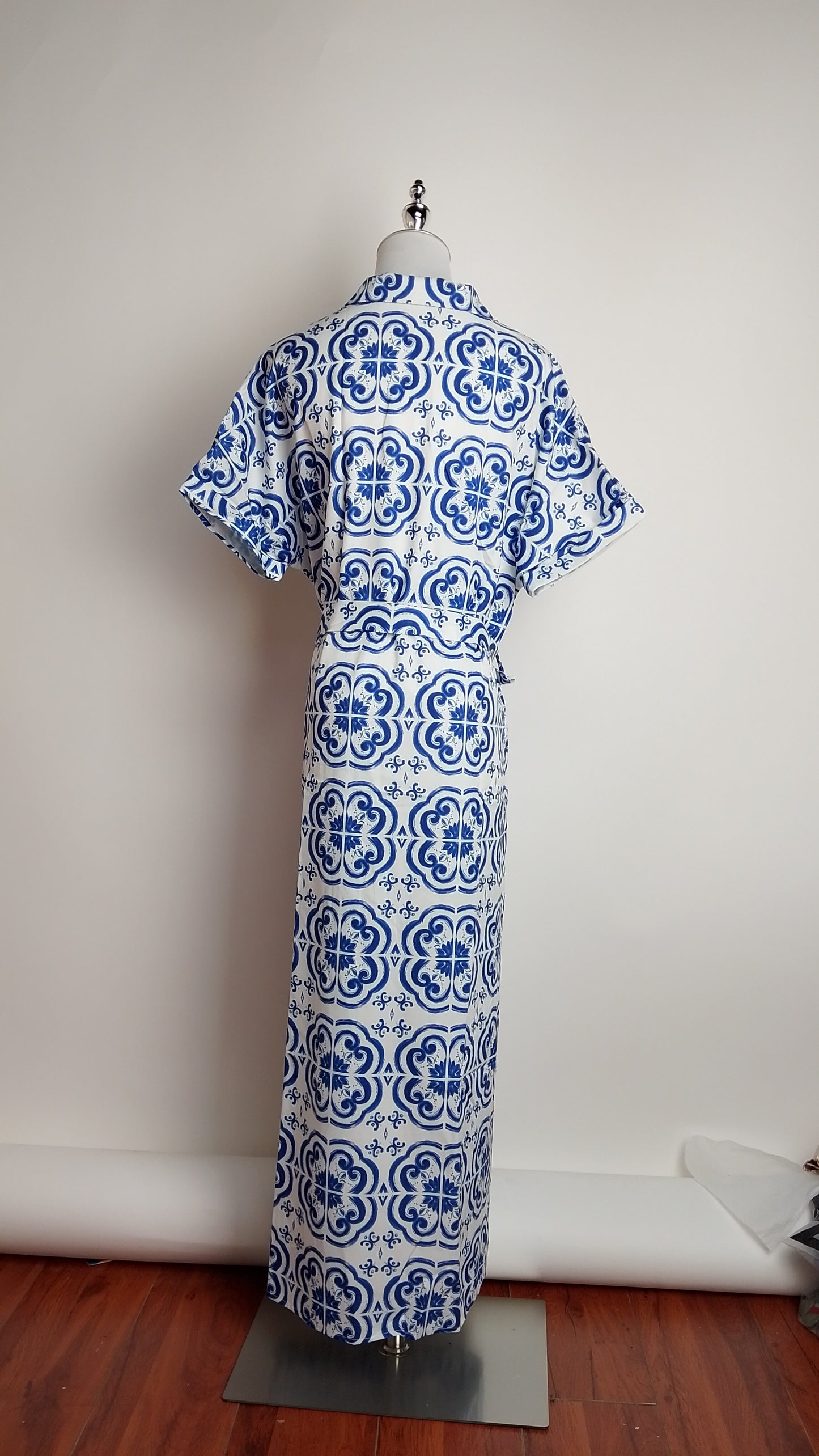 Vestido Largo Azul / SH71
