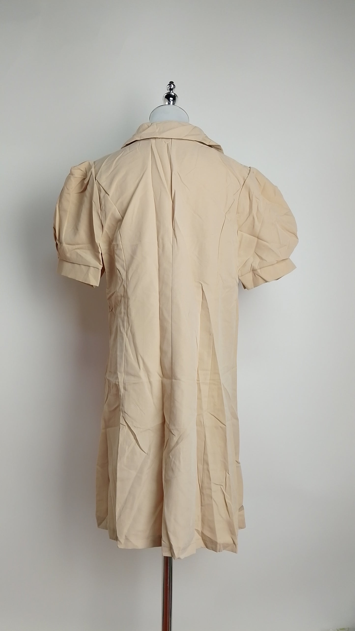 Vestido beige blazer corto / L43A