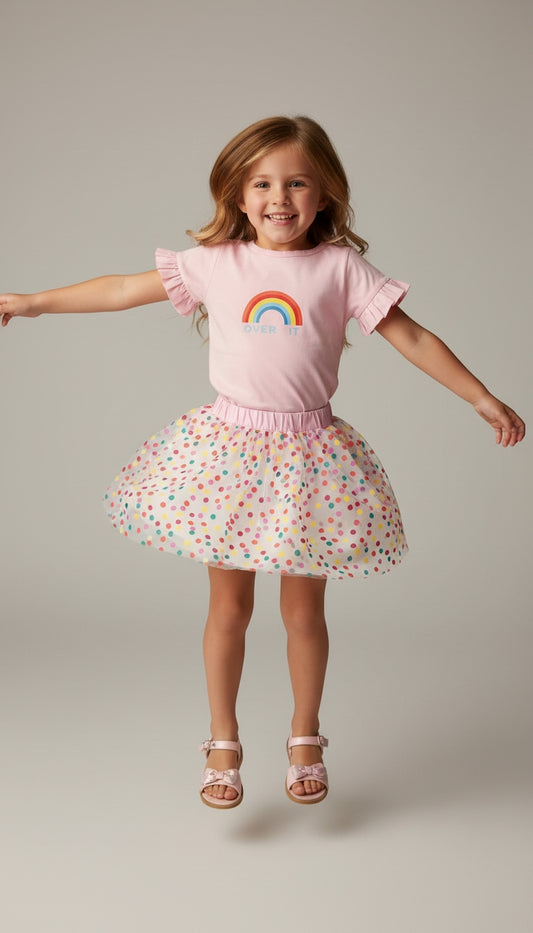 Set Niña Arcoíris Falda / ANK32