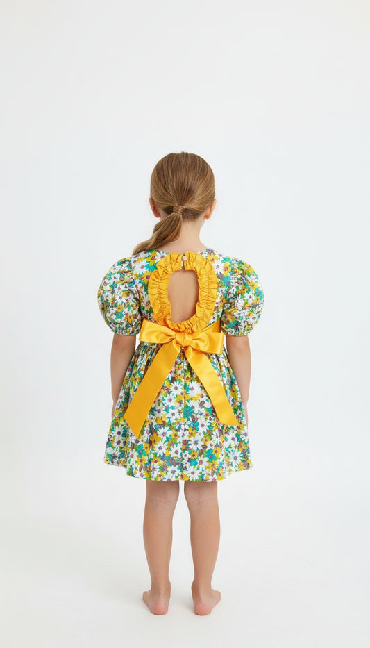 Vestido Verde Floral / ANK11