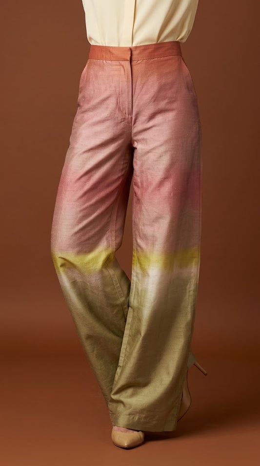 Pantalón palazzo degradado / ANE1001-17