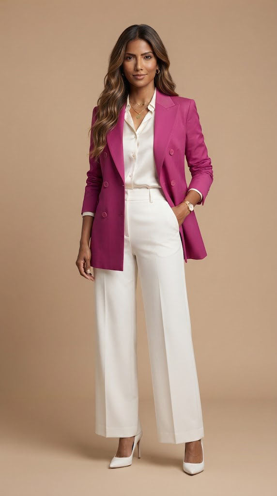 Blazer Cruzado Magenta / ANBL2669