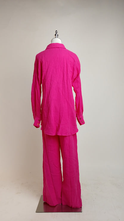 Set Rosa Blusa y Pantalón / ANSET17