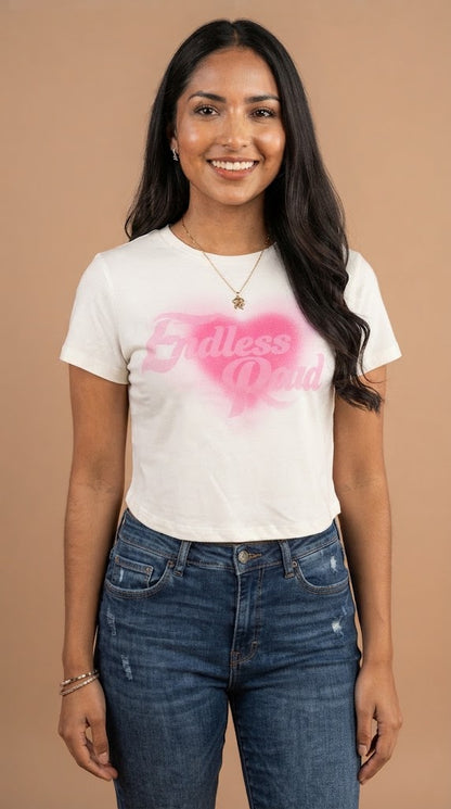Camiseta Blanca Corazón / ANB26106