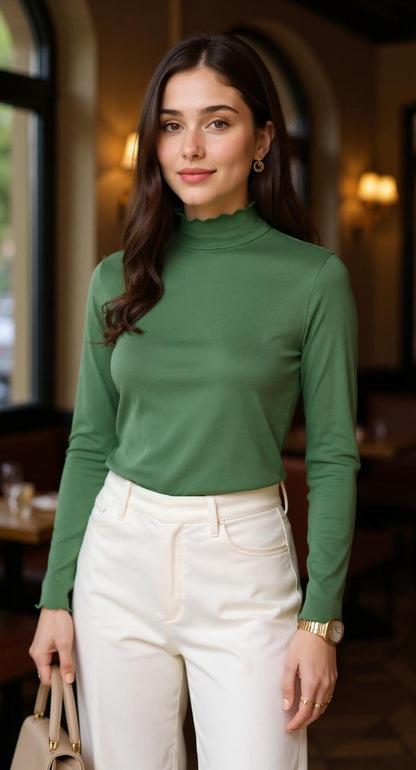 Blusa cuello tortuga / P119 image 2