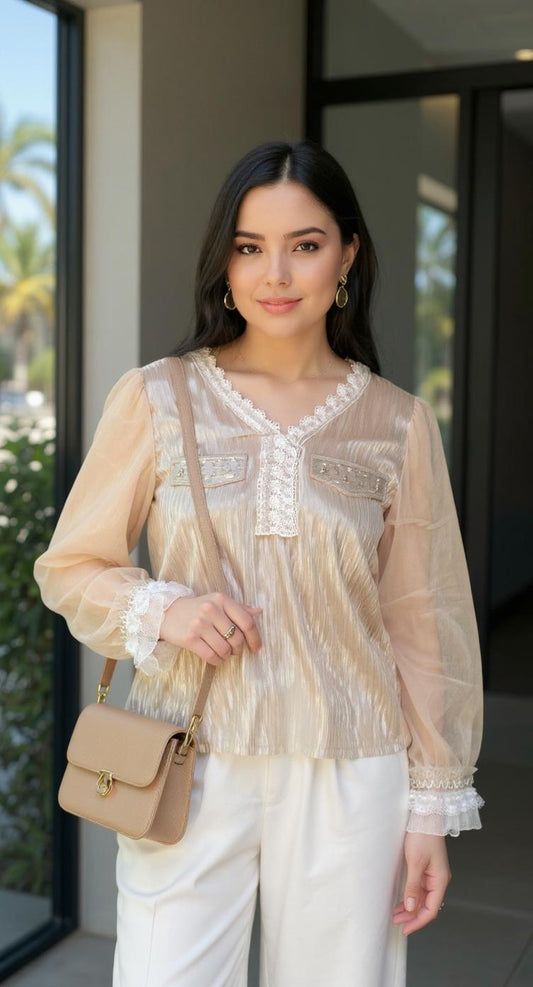 Blusa gris / P121 image 0