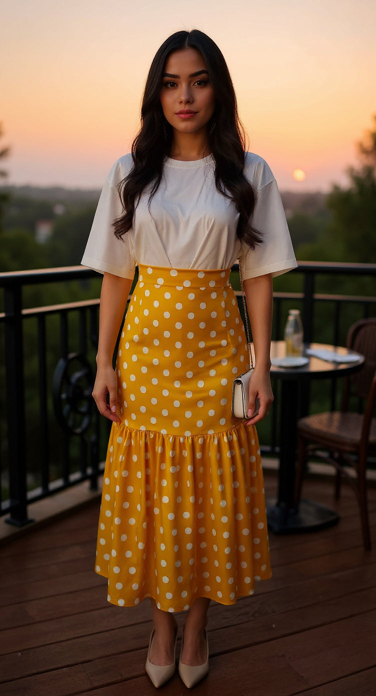 Falda con lunares / AO80 image 1