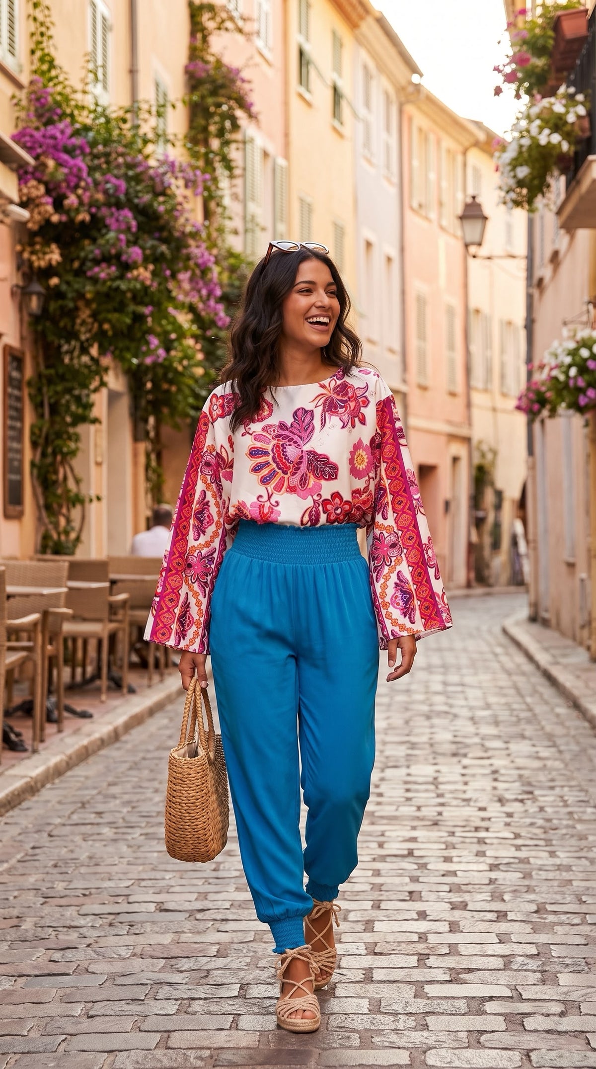 Outfits Blanco y Turquesa / CAS141