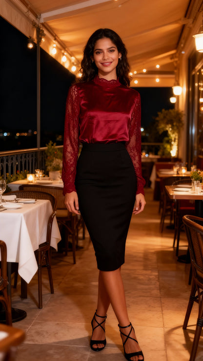 Blusa roja / AO126 image 2