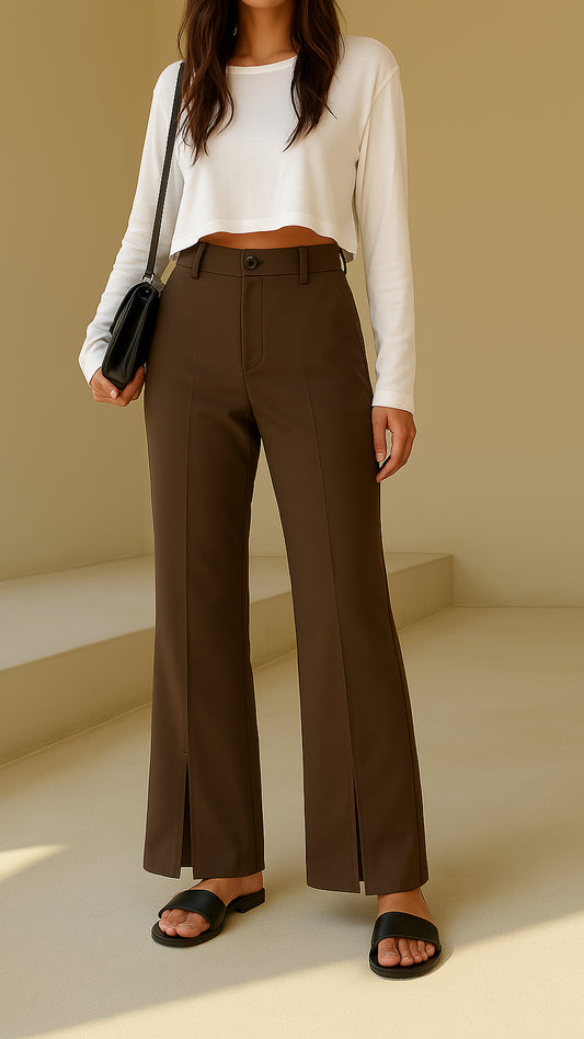 Pantalón formal corte recto / P36 image 0