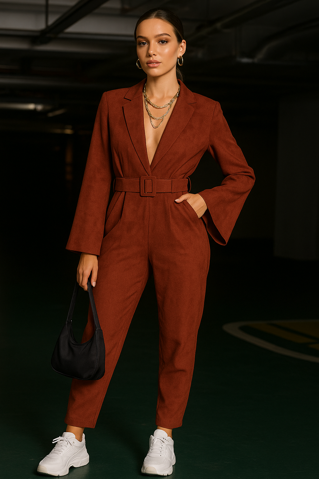 Jumpsuit Marrón Marca D&M / V255 image 0