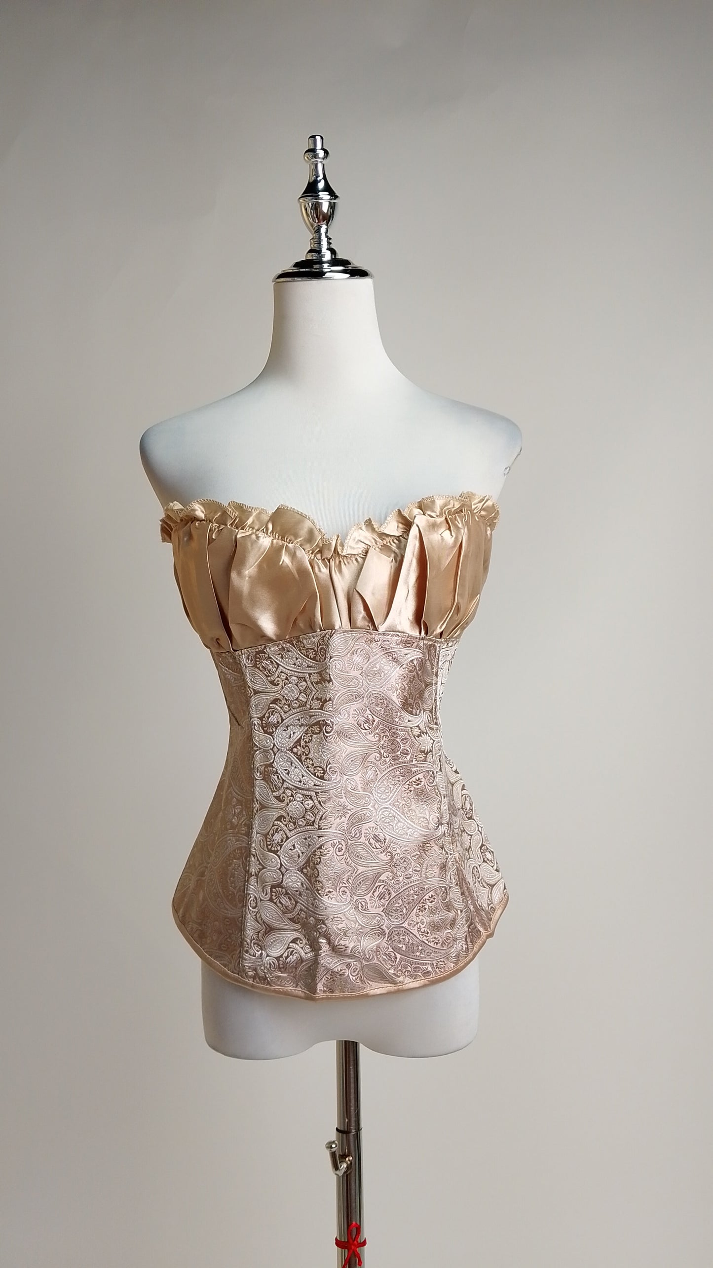 Corset Champagne Satin / CB01