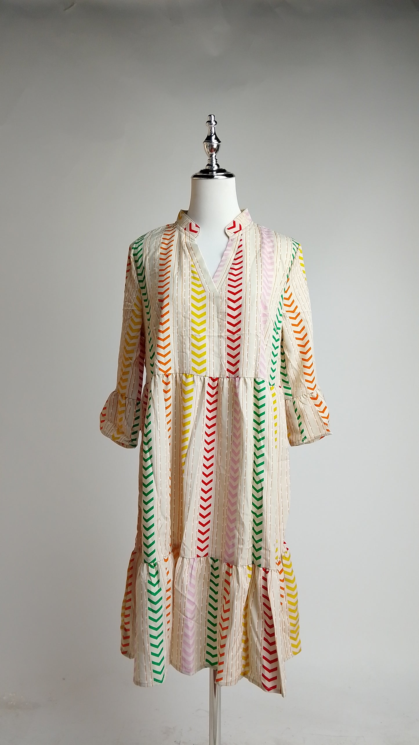 Vestido Rayas Multicolor / SH116