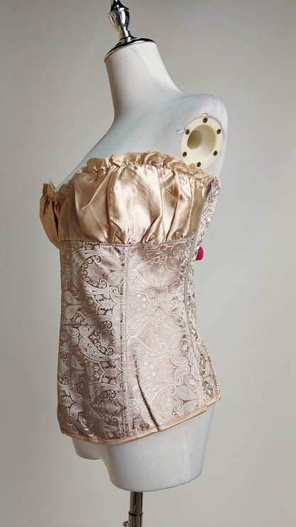 Corset Champagne Satin / CB01