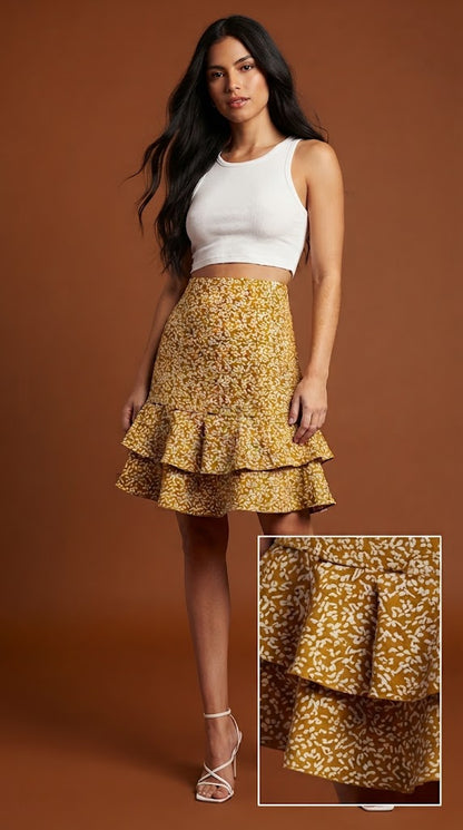 Falda Mostaza / ANF10