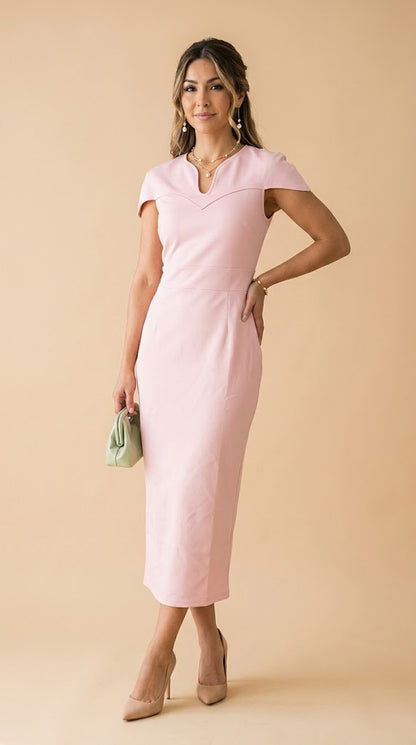 Vestido rosa / AO115