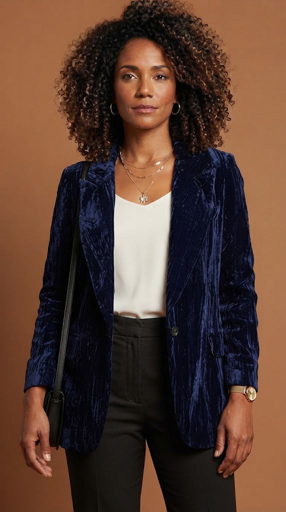 Blazer Azul Noche / ANBL2672