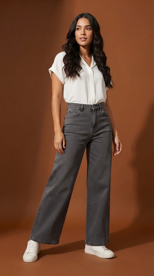 Pantalón Denim Bota ancha / ANE1001-60