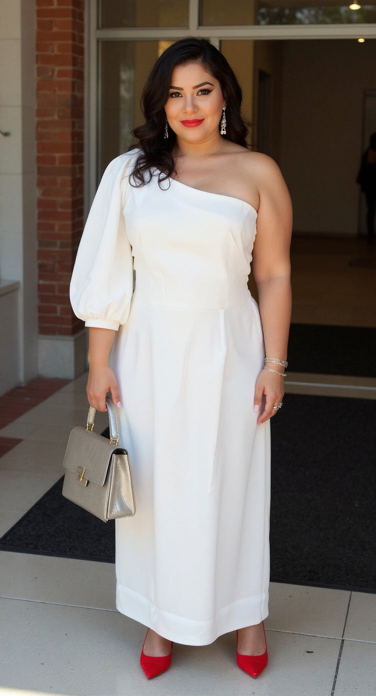 Vestido blanco /AO120 image 0