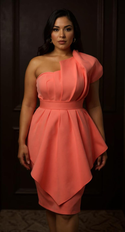 Vestido rosa / AO37 image 0