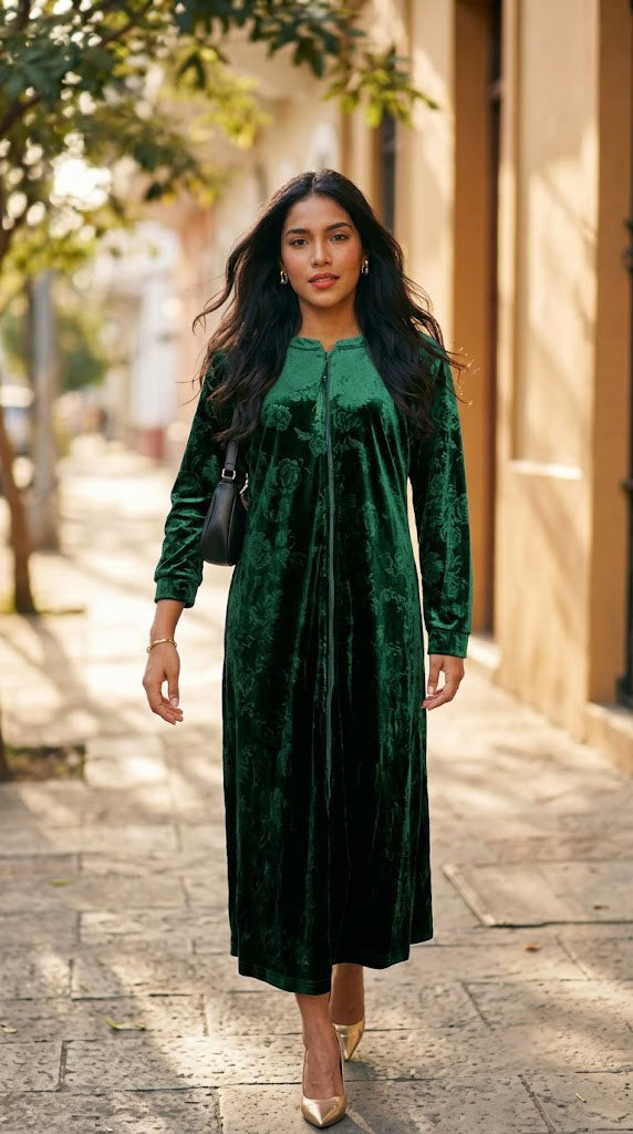 Vestido terciopelo / AO170