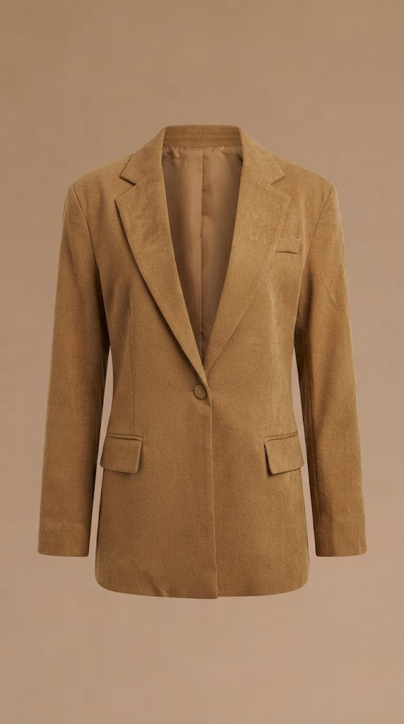 Blazer camel casual – ANBL2607