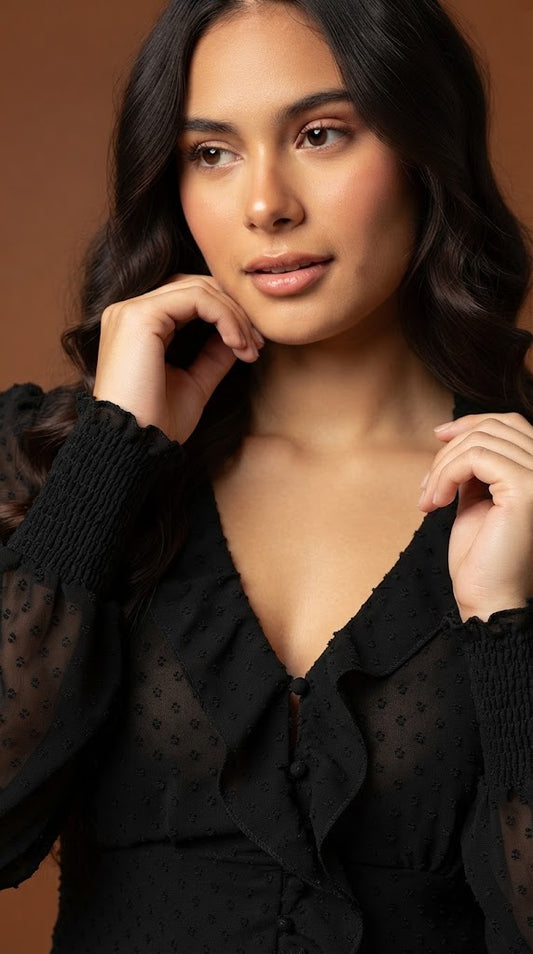 Blusa clásica elegante / ANB19