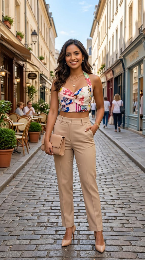 Top Lencero Estampado / ANB26089