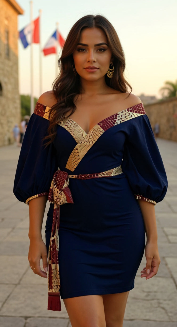 Vestido azul /AO118 image 1